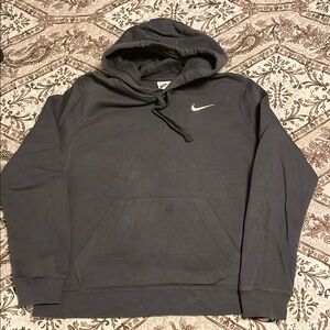 Nike Big Boy Gray Hoodie Size L